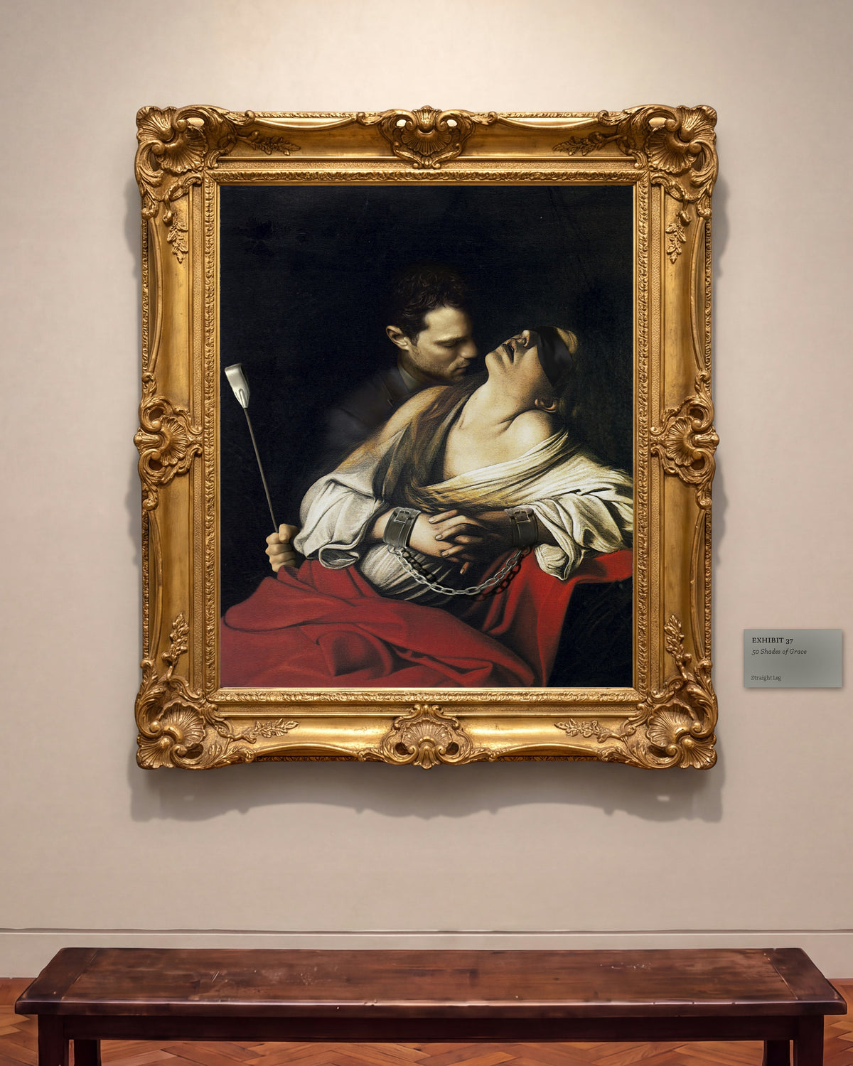 Exhibit 37, 50 Shades of Grace: il quadro appeso nella sua Sala del Museo Straight Leg